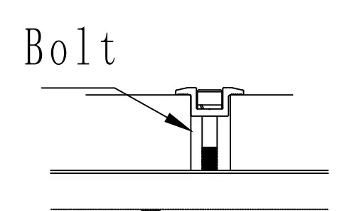Aluminum Mini Rail Solar Mounting System