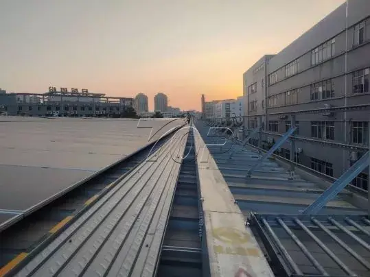 Walkway Solar Roof
