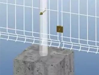 Solar Fence Wire Mesh Fencing System